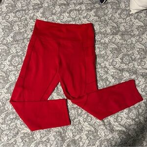 ZYIA Active Women’s Bold Red Leggings